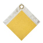 WLDPRO Welding blanket 2000x3000 mm withstands up to 550°C made of Acrylic-coated fiberglass (Yellow)