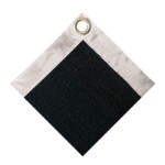 WLDPRO Welding blanket 2000x3000 mm withstands up to 750°C made of Vermiculite-coated fiberglass (Black)
