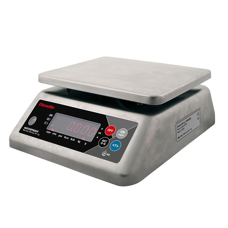 IP68 bench scale 6 kg x 2g with stainless steel housing