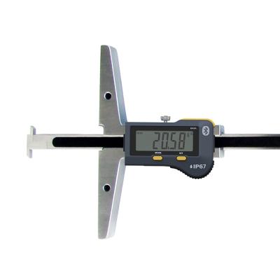 SYLVAC Digital depth gauge S_DEPTH EVO 0-500 mm with 2 measuring stops (812.1605) BT