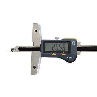 SYLVAC Digital depth gauge S_Depth EVO ROTARY PIN 0-300 mm with rotatable measuring tip (812.1621) BT