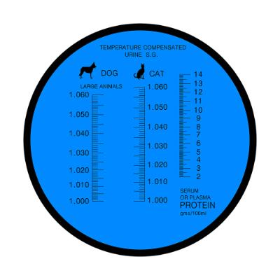 Refractometer Urine (Serum P./S.g. Cat/S.g. Dog)