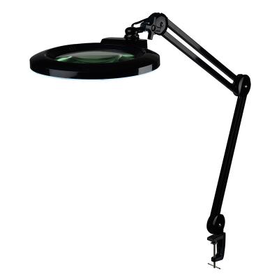 3 Diopter / 5 Diopter Magnifying Lamp Floor Standing Magnifying Glass With  Light