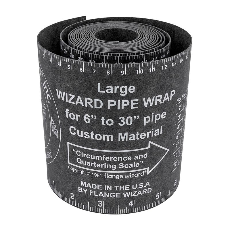 Wizard Large Pipe Wrap 6” to 30” x 120” Long