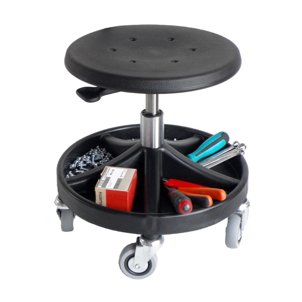 Workbench stool with wheels Clearance